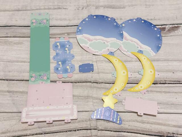 【シルバニアファミリー 限定付録】部品を全て切り取りました。いざ組み立て!