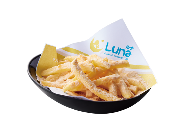 「【LUNA】プリンクルポテト」＜価格：429円（税込）＞【焼肉きんぐが“新大久保の人気店”とコラボした「新大久保フェア」を開催！29店舗で先行販売スタート！】