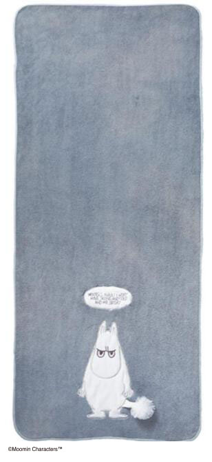 「ムーミン フェイスタオル（ムスッとフェイス）」1,430円（税込）