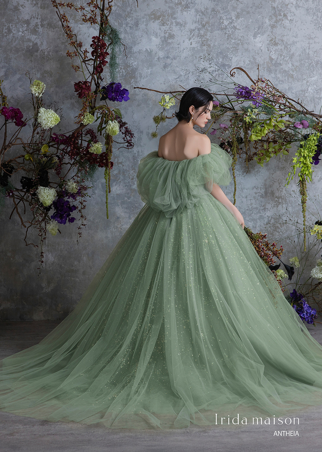 クラウディア｜「Irida maison（イリーダメゾン）」新作ウェディングドレス｜IM-0048_Green
