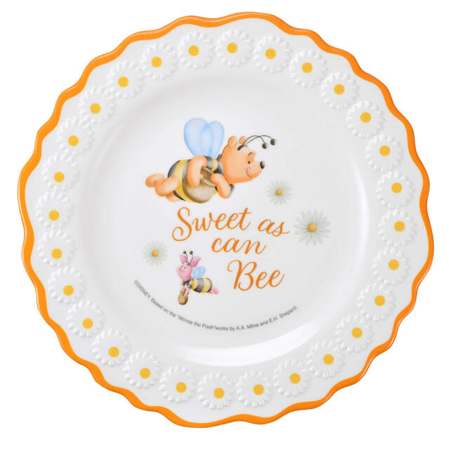 プーさん＆ピグレット プレート HONEY DAY 1,200円