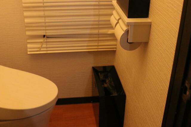 【山崎実業(Yamazaki)トラッシュカン ワイド ブラック】ホテルライクに