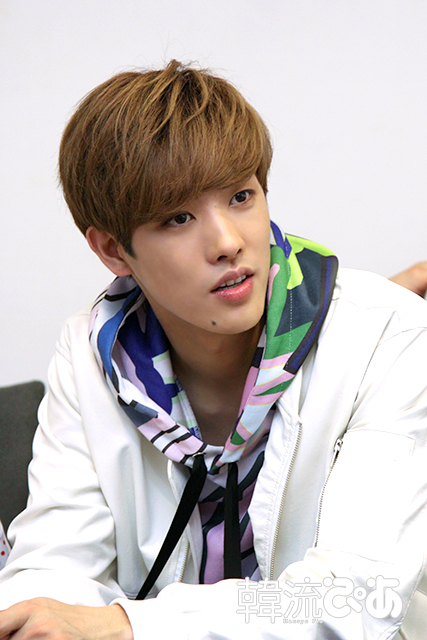 CROSS GENE・タクヤ＠『韓流ぴあ』取材中