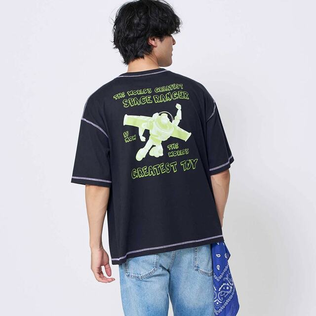 配色ステッチプリントTシャツ 「トイ・ストーリー」｜￥ 2,990 （税込）