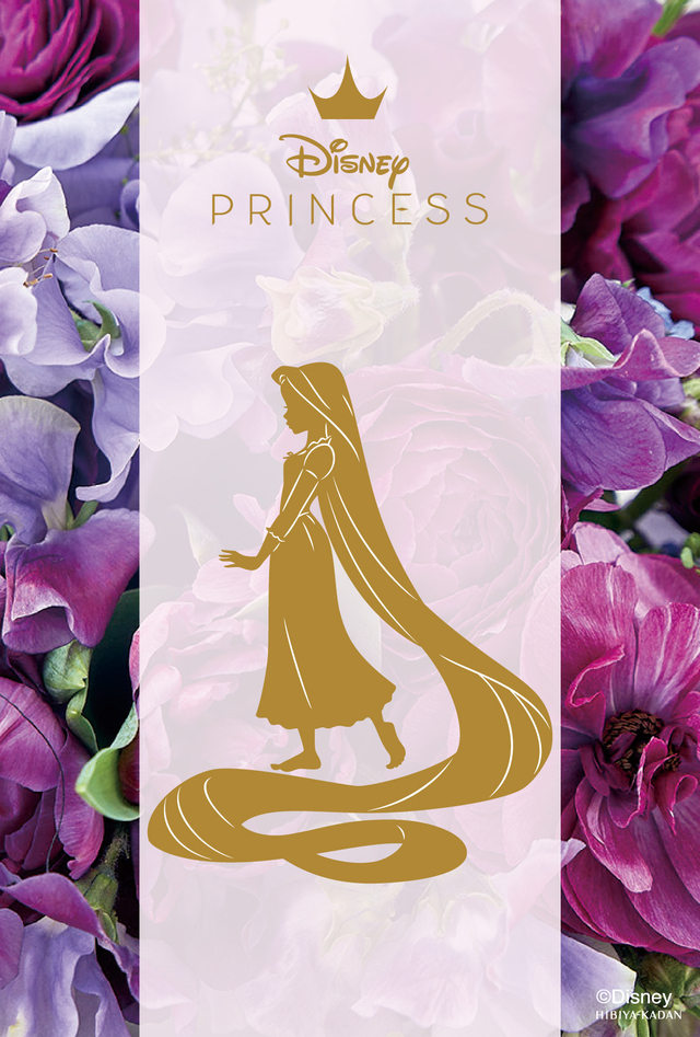 日比谷花壇「ディズニープリンセス プリザーブドフラワー」6,800円