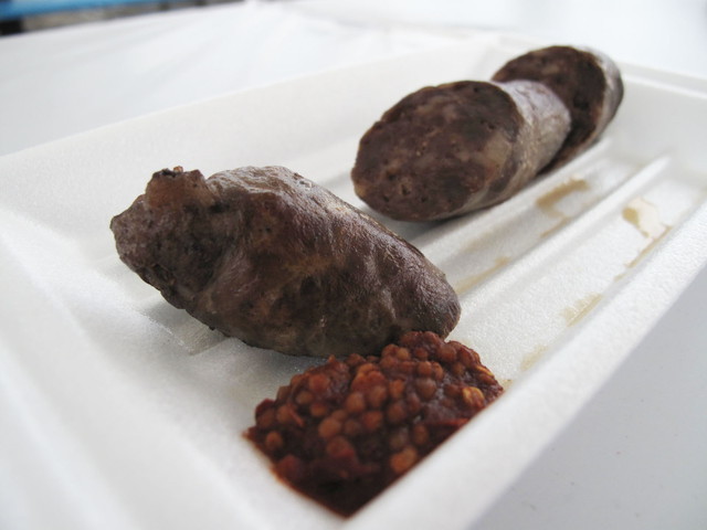 肉食女子博／肉山(吉祥寺)　「サルシッチャ(ソーセージ)」(￥600)