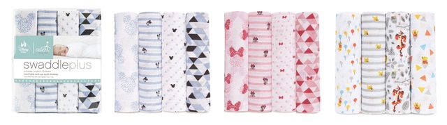 スワドル　4枚入り　（サイズ：112 x 112 cm）希望小売価格　5,200円＋税