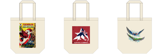 C賞 トートバッグ｜Happy くじ / MARVEL 『キャプテン・アメリカ:ブレイブ・ニュー・ワールド