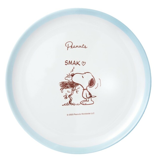 「通販限定オリジナルデザインプレート2枚セット　」＜￥2,880(税込￥3,168)　※送料込み＞【スヌーピー×ジョイフルオリジナルグッズキャンペーン】
