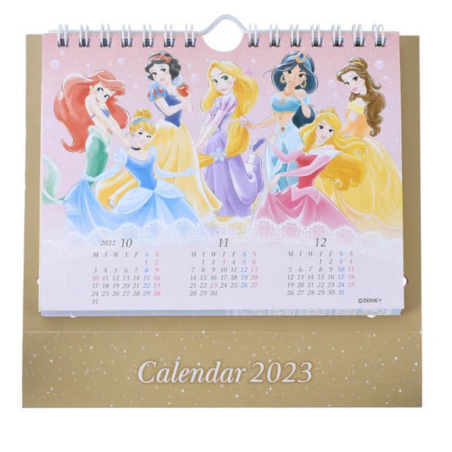 ディズニープリンセス 卓上カレンダー 2023 ポップアップ CALENDARS & ORGANIZERS 1,760円