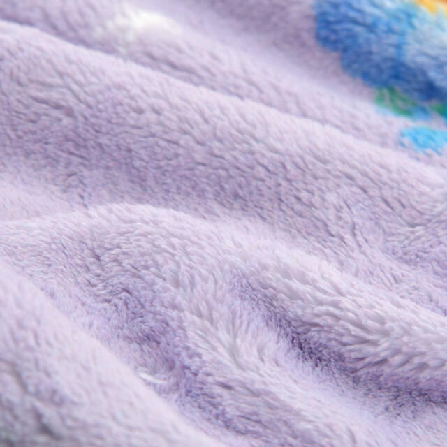 【キッズ用】ラプンツェル＆パスカル キッズ用ベスト スリーパー モチーフ パープル ENJOY WINTER 2,900円