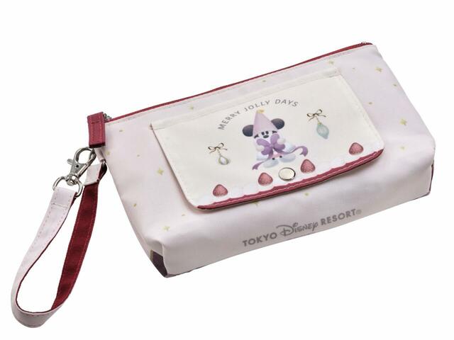スーベニアおてふきケース 対象メニューにプラス1,400円|東京ディズニーリゾート「ディズニー・クリスマス」フードスーベニア