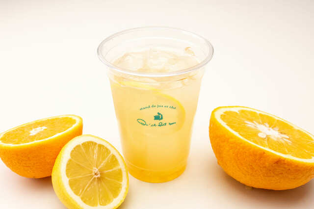 「柑橘フルーツと煎茶のフルーテ」￥756