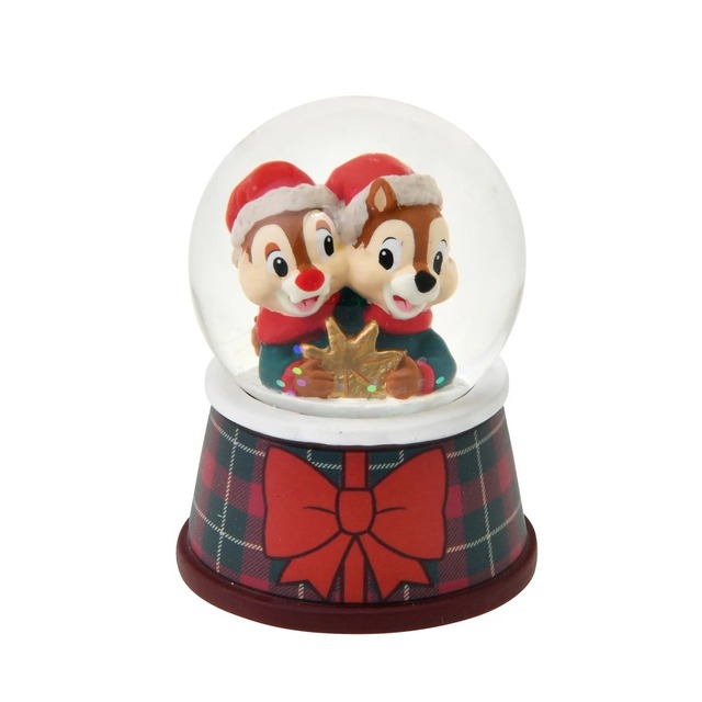 チップ＆デール スノードーム ミニ DISNEY CHRISTMAS 2022 1,100円