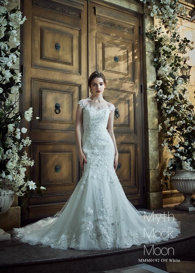 「Myth Mock Moon（ミスモックムーン）」新作ウェディングドレス MMM0192 offwhite