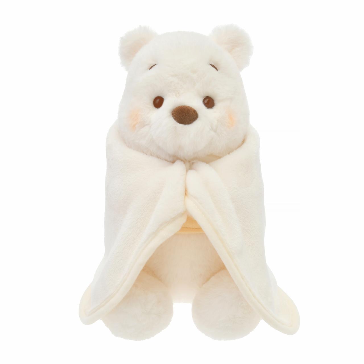 ☆翌日匿名配送☆ディズニーストア　タグ付き　ホワイトプーさん　寝そべり　レア 超高品質で人気の ☆翌日匿名配送☆ディズニーストア タグ付き