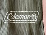 正面のメッシュポケットの内側に「Coleman」のロゴ入り