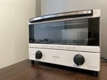 【アイリスオーヤマ オーブントースター】スタイリッシュなデザインです
