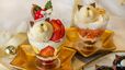 「限定スイーツ ねこサンタパフェ」＜期間：2026年12月19日～25日＞【可愛らしい“ねこ”スイーツがいっぱい♪猫をテーマにしたクリスマスブッフェ＆アフタヌーンティーの予約スタート！】