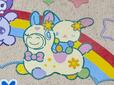 ウサハナのハナちゃんが乗ったロディはなんと配色が全く同じ!お耳のお花と表情もリンクしています。かわいすぎる〜!