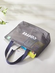 メッシュトートバッグ グランデ(グレー) 使用イメージ