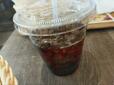 【フレッシュネスバーガー　モーニング】セットのドリップコーヒー（アイス）