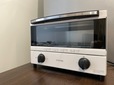【アイリスオーヤマ オーブントースター】スタイリッシュなデザインです