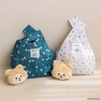 【モンチッチ×kippis】『モンチッチ×kippis ぬいぐるみチャーム付きエコバッグ』/ぬいぐるみチャーム&エコバッグのセット!
