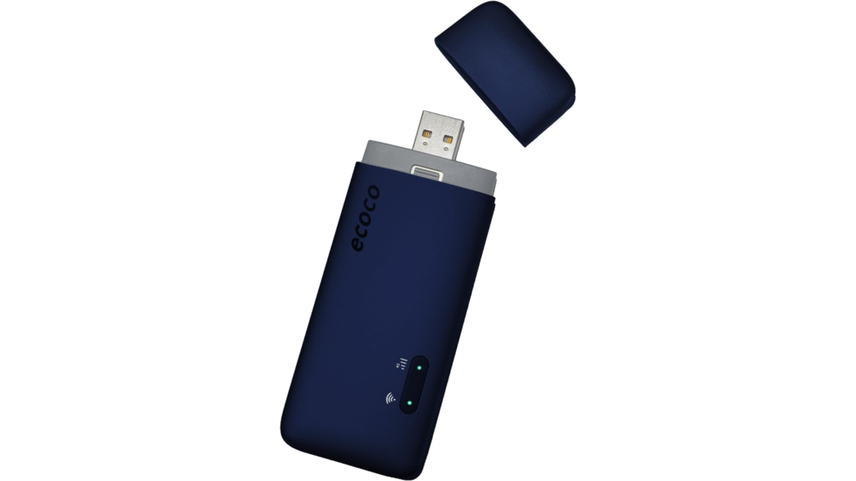 ECOCO 100GB TD10 スティック Wi-Fi 有効期限1年間 ecocoスティックwi-fi 有効期限1年間