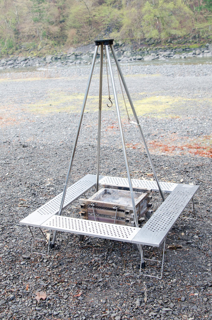 コールマン ファイヤプレーススタンド コールマン ファイアープレイス