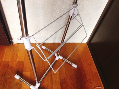 ニトリ 洗濯物の 部屋干し 最強便利アイテムはこれ 省スペースで使いやすい 写真 6 10 ハピママ