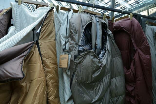 3Mシンサレートインナーシュラフ3,500円(BASICスリーピングバッグ1,500円の中に入れた状態)