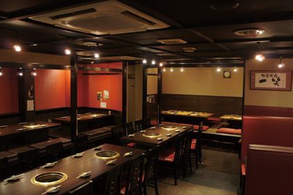 関西・焼肉の名店15／板前焼肉 一笑 靭本町本店（本町）　内観