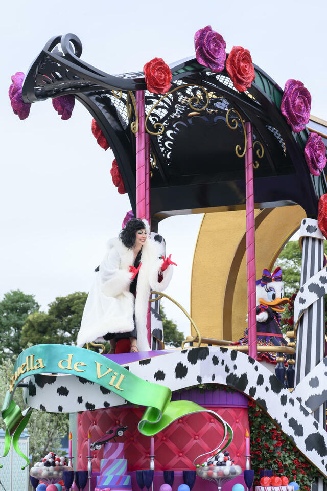 東京ディズニーランド「ザ・ヴィランズ・ハロウィーンInto the Frenzy”」プレスプレビューの様子
