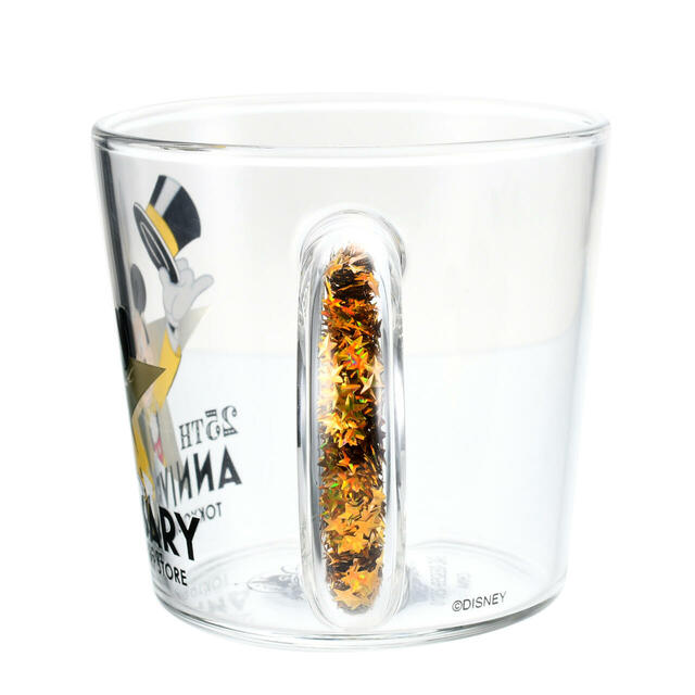 【東京ディズニーリゾート店限定】ミッキー マグカップ ガラス 東京ディズニーリゾート店25周年記念 2,200円