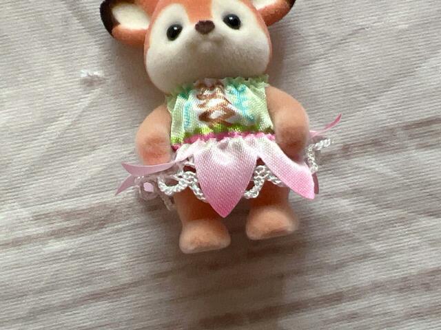 お花畑がテーマの小物はお花のステッキ！