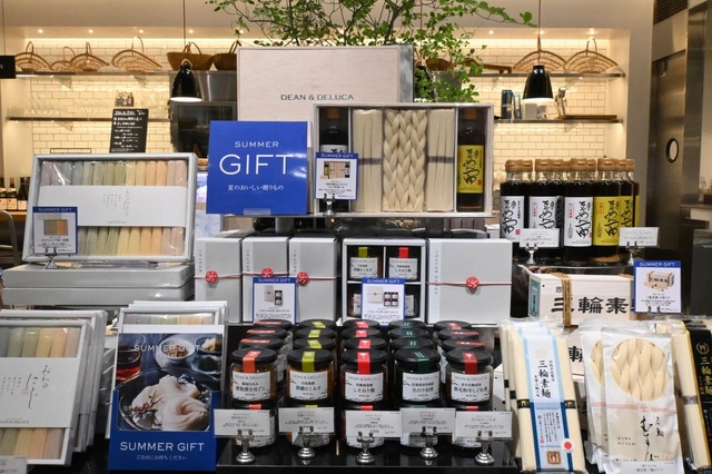 【DEAN ＆ DELUCA】マーケット店舗では、夏ギフトコーナーができていました！（※店舗によります）