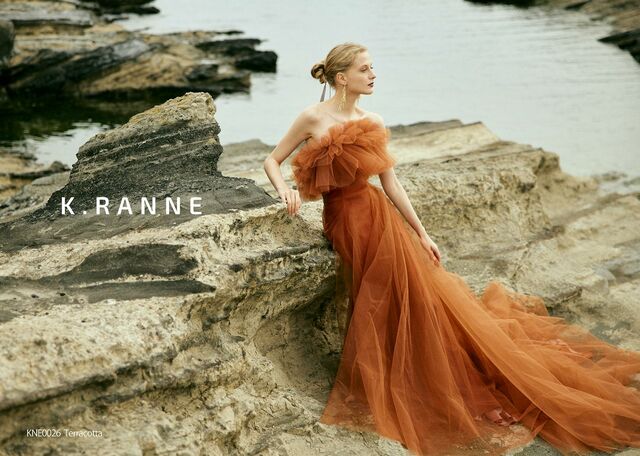 「K.RANNE-クランネ-」新作ウェディングドレス KNE0026_Terracotta
