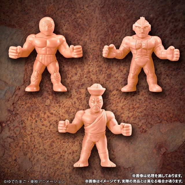 （左から）スカイマン、カレクック、カナディアンマン