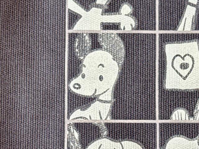 初期の1950年代のスヌーピー。今よりも素朴な雰囲気です