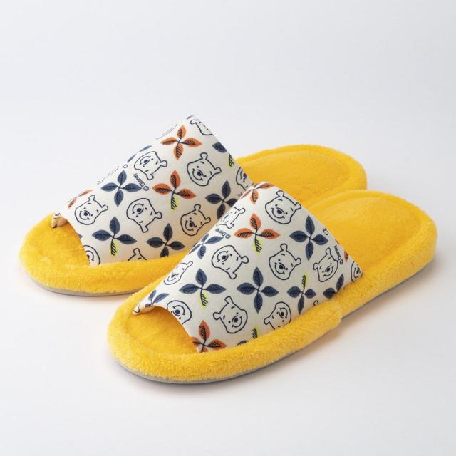 ディズニー外縫いスリッパ<プーさん>