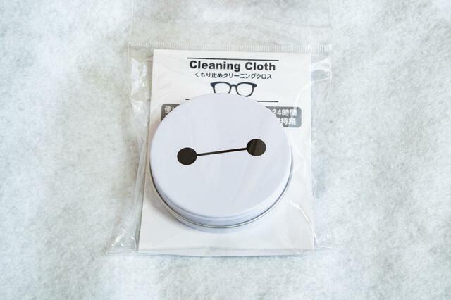 ベイマックス クリーニングクロス くもり止め 缶入り CARE ROBOT BAYMAX 1,400円