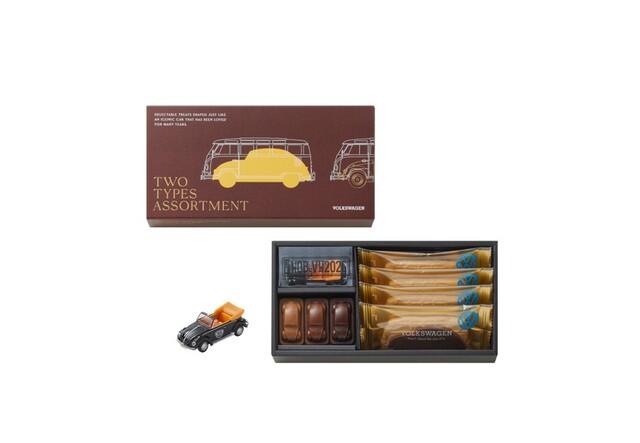 「Two Types Assortment -ツータイプスアソートメント-」＜価格：2,592円（税込）＞【モロゾフの2026年バレンタインは、愛されるデザインの「Beetle」！遊び心たっぷりの新商品やラインナップをご紹介！】