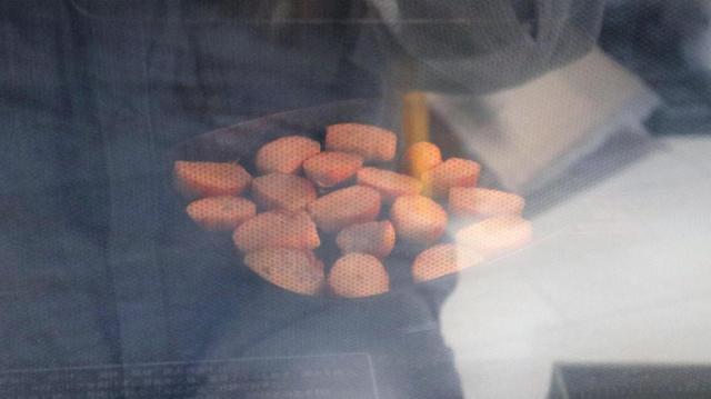 【スナックパンラスク】2度目のレンジ加熱