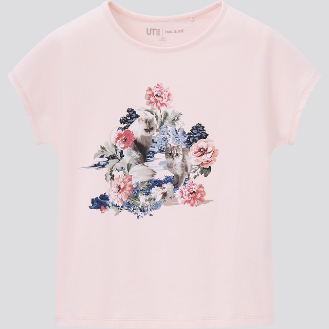 GIRLS ポール & ジョー UT グラフィックTシャツ（半袖）