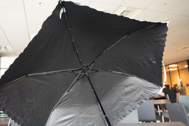 マリー おしゃれキャット 折りたたみ傘 晴雨兼用 SHINY DAY 4,000円