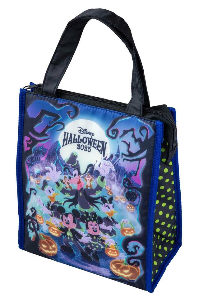 スーベニアランチケース 対象セットにプラス1,300円｜東京ディズニーリゾート「ディズニー・ハロウィーン」スペシャルメニュー｜販売店舗：東京ディズニーランド「プラズマ・レイズ・ダイナー」、東京ディズニーシー「ザンビーニ・ブラザーズ・リストランテ」｜販売期間：2025年9月16日（火）〜10月31日（金）