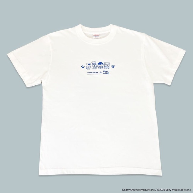 【TM NETWORK×タマ&フレンズ】「タマ&フレンズ コラボ・Tシャツ」4,000円(サイズ:M、L、XL)
