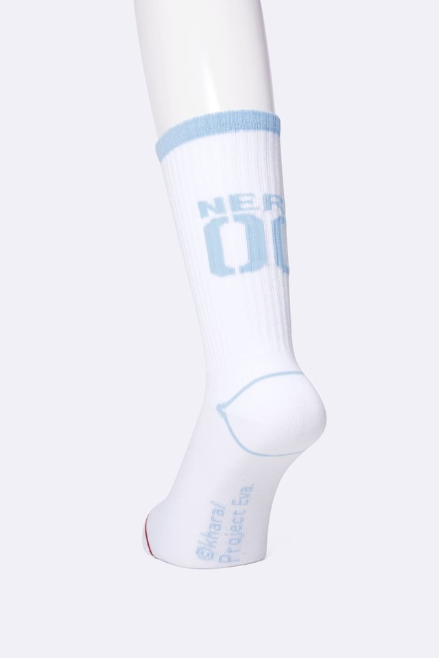 【GU『新世紀エヴァンゲリオン』スペシャルコレクション】「ソックス EVANGELION」カラー: 01 OFF WHITE　390円