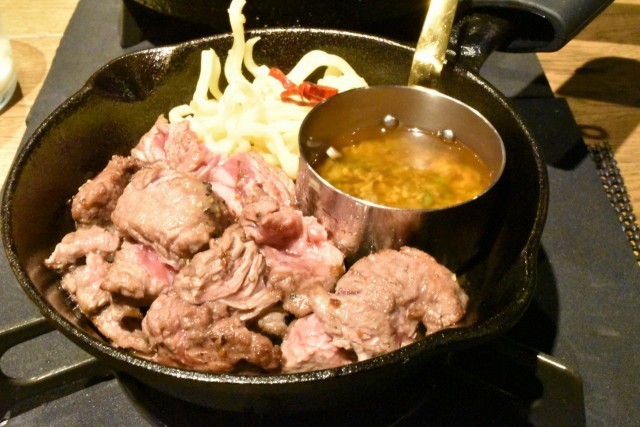 キューブビステッカ(SMALL/130ｇ/680円)